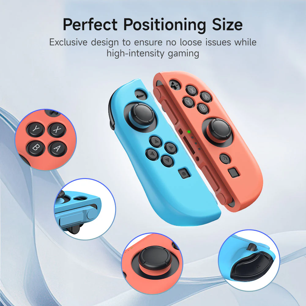 EasySMX® 4-in-1 Bundle: Carrying Bag, Screen Protector, Sticks Caps, Joy-Con Cover for Switch 2 - Image 5