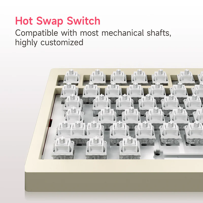 EasySMX® A3 81 Keys RGB Backlit Wireless Mechanical Keyboard - Image 7