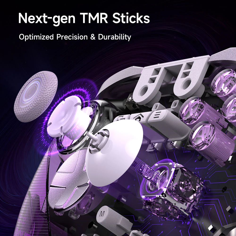 EasySMX® D10 Multiplatform Gaming Controller with TMR sticks, Trigger Lock and Charging Dock - Image 3
