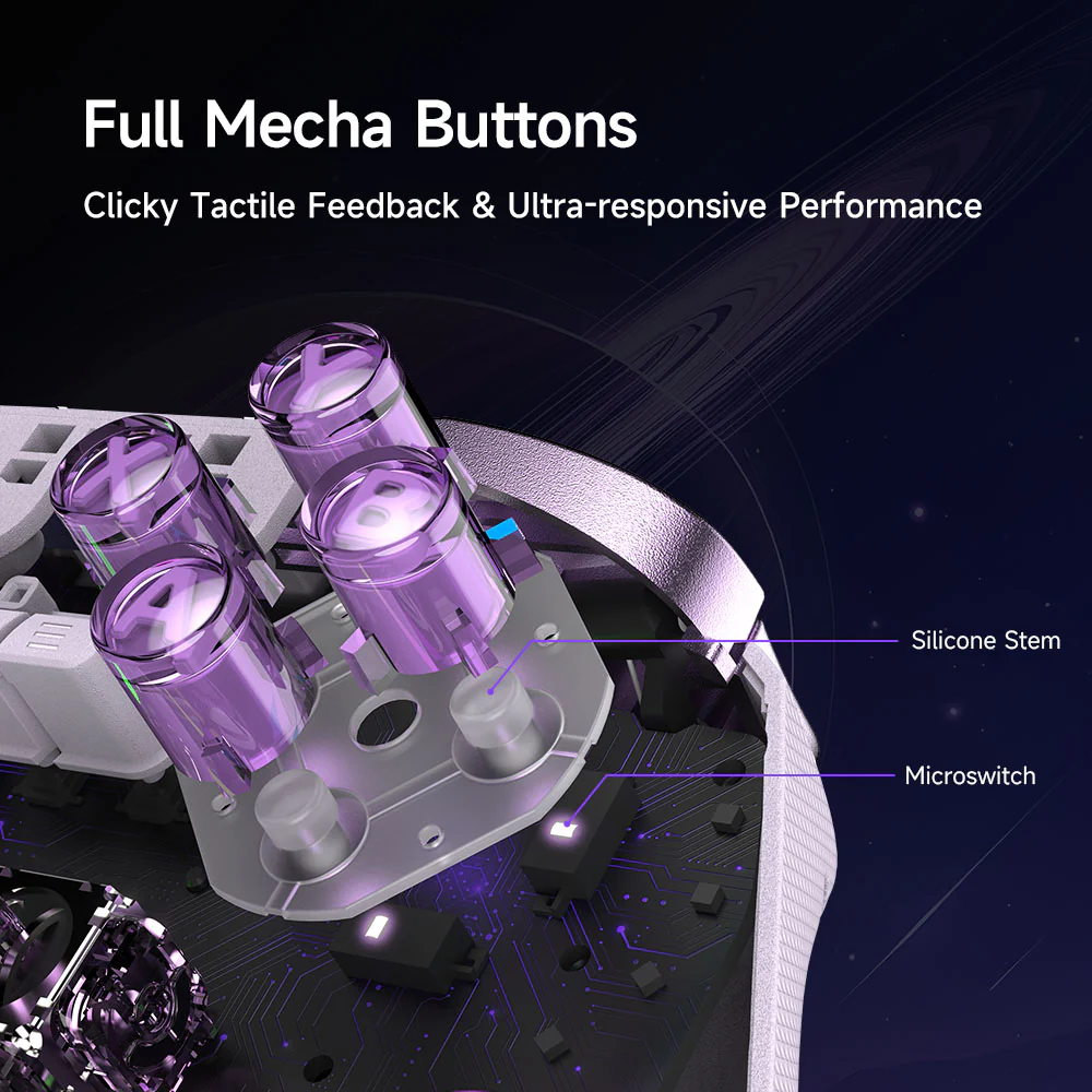 EasySMX® D10 Multiplatform Gaming Controller with TMR sticks, Trigger Lock and Charging Dock - Image 5