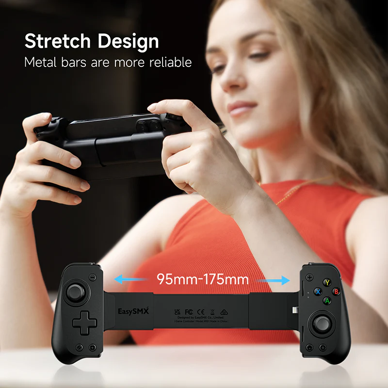 EasySMX® M10 Mobile Controller with Hall Joystick and Hall Trigger - Image 9