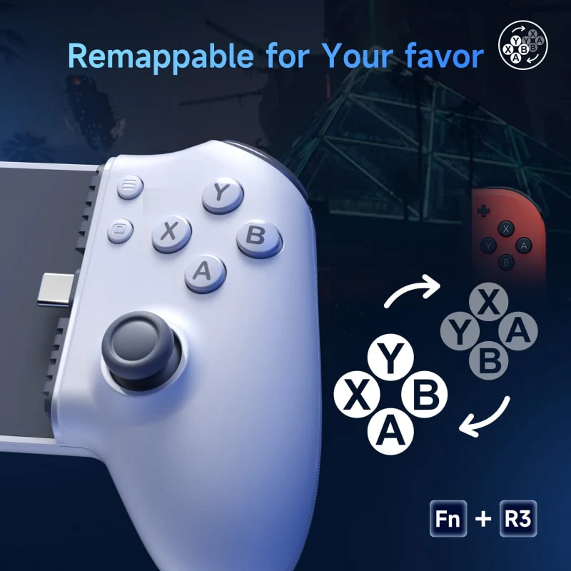 EasySMX® M15 Mobile Gaming Controller For Android and iPhone 15 With Hall Effect sticks and Mechanical buttons - Image 5