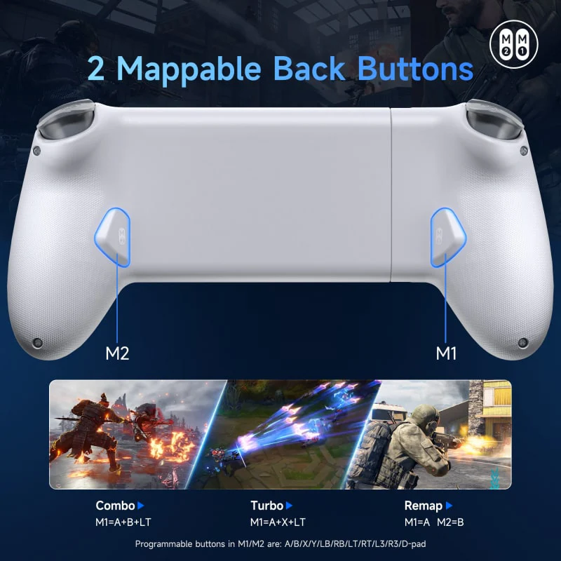 EasySMX® M15 Mobile Gaming Controller For Android and iPhone 15 With Hall Effect sticks and Mechanical buttons - Image 7