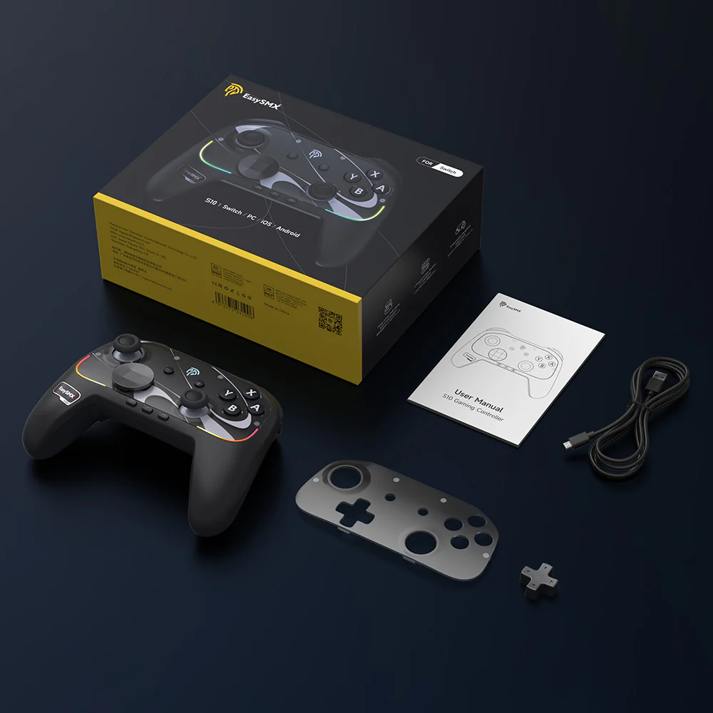 EasySMX® S10 Gaming Controller for Switch 2: Wake up, TMR Sticks, HD Rumble - Image 13