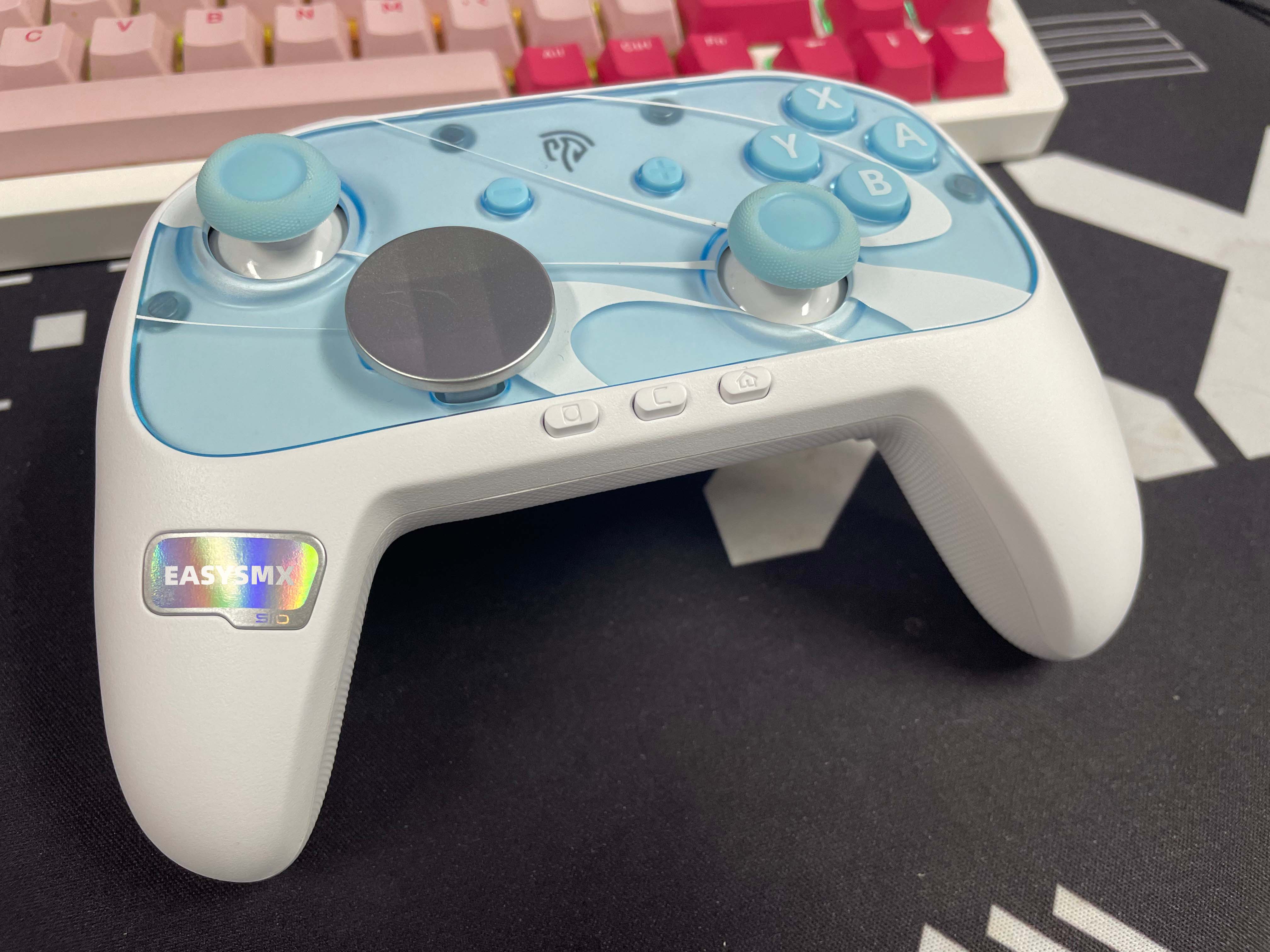 EASYSMX S10 Gaming Controller for Switch 2: Wake up, TMR Sticks, HD Rumble - White - Image 5