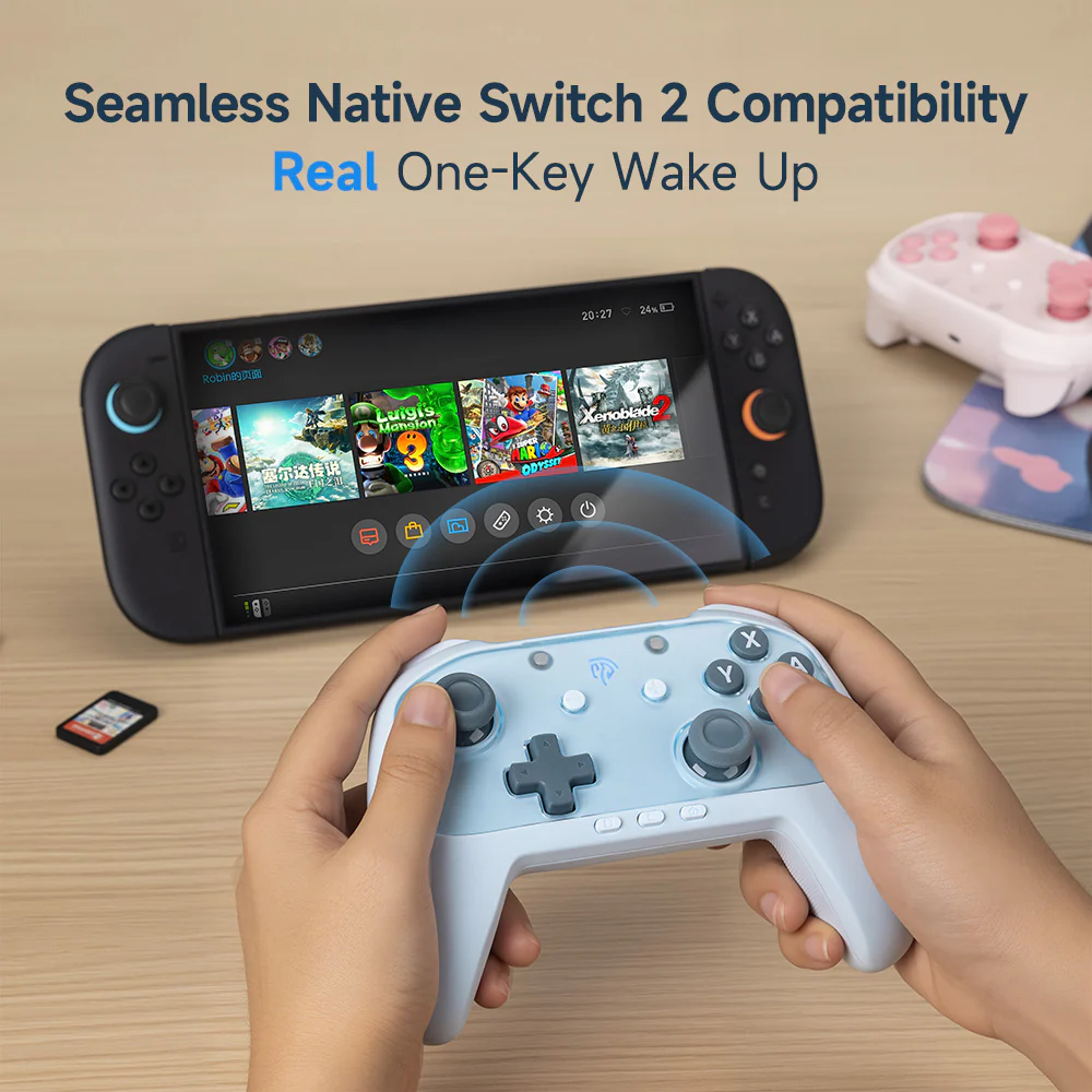 EasySMX® S10 Lite Gaming Controller for Switch 2: Wake up, Back Button and 9-Axis Motion Control - Image 4