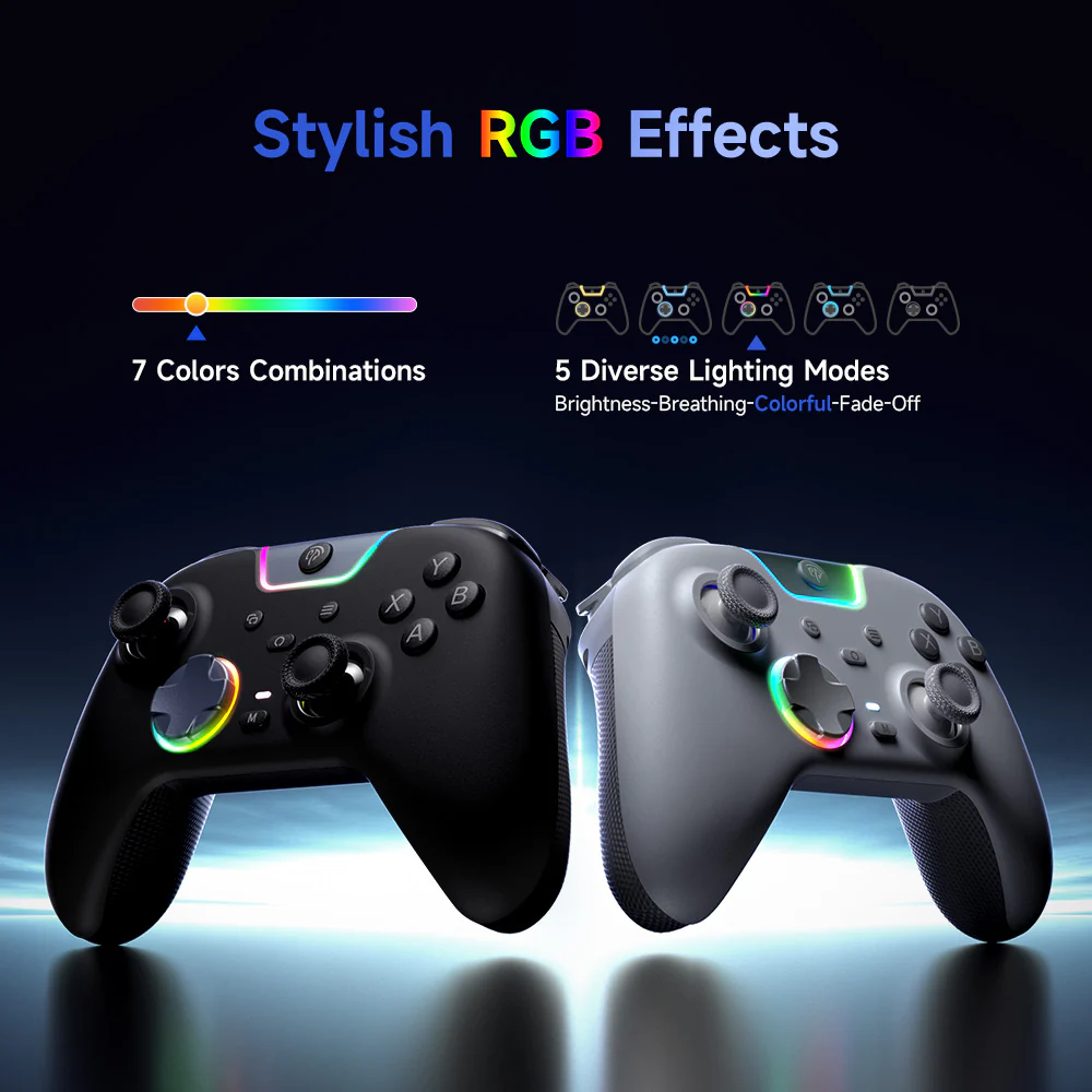 EasySMX® X05Pro Multiplatform Wireless Gaming Controller with Quiet Button - Image 12