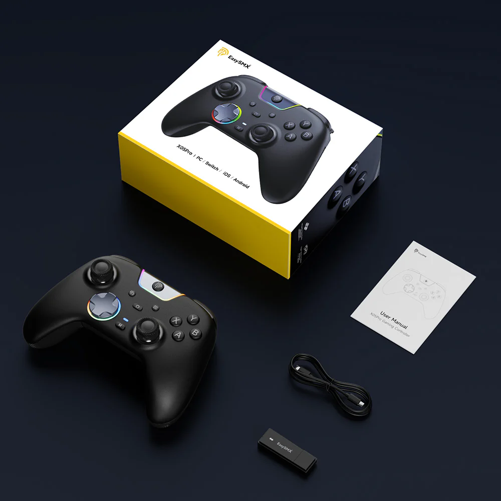 EasySMX® X05Pro Multiplatform Wireless Gaming Controller with Quiet Button - Image 14
