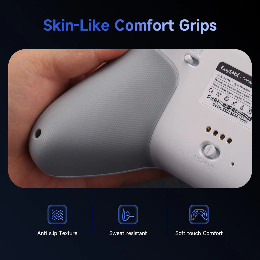 EasySMX® X05Pro Multiplatform Wireless Gaming Controller with Quiet Button - Image 8
