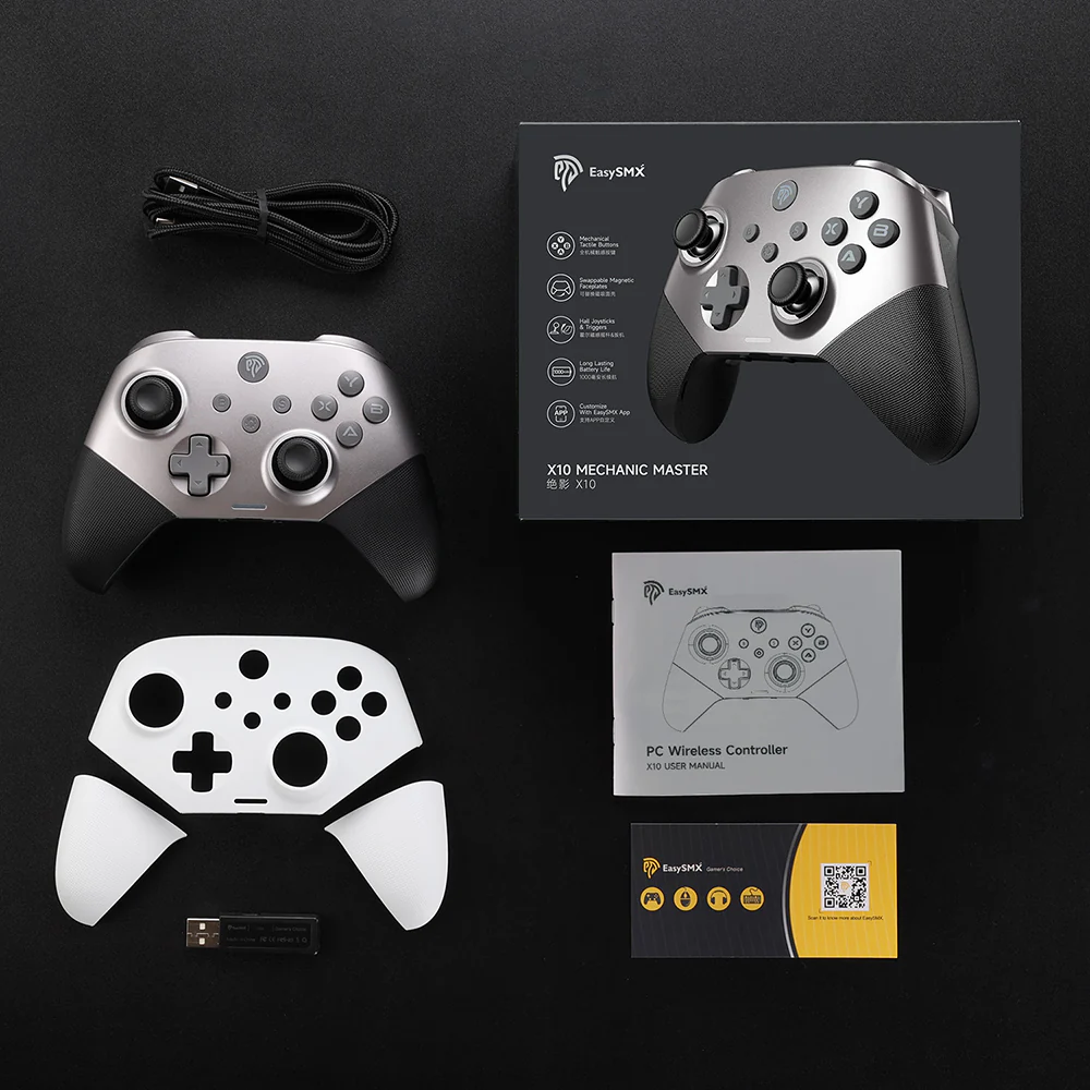 EasySMX® X10 Controller with Mechanical Buttons and Hall Joysticks - Image 10