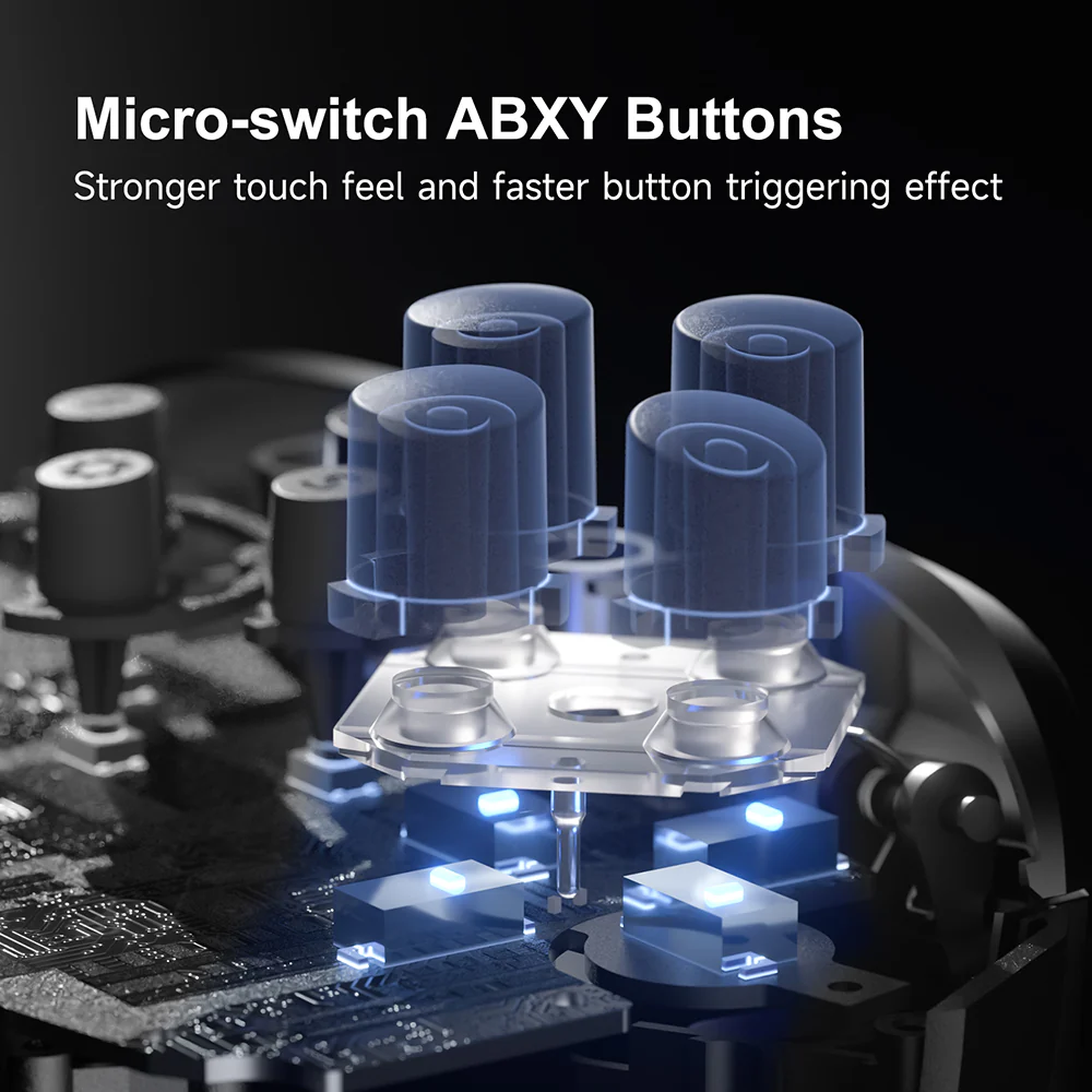 EasySMX® X10 Controller with Mechanical Buttons and Hall Joysticks - Image 4