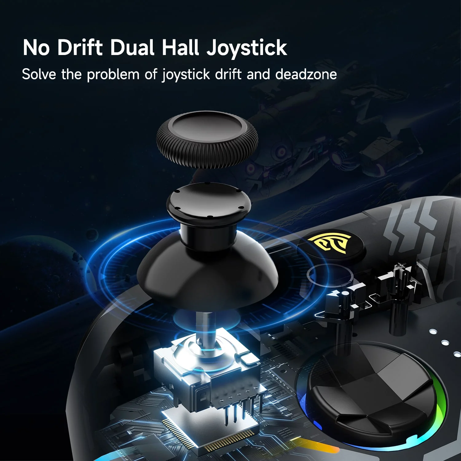 EasySMX® X15 RGB Controller With Hall Trigger and Hall Joystick - Image 5