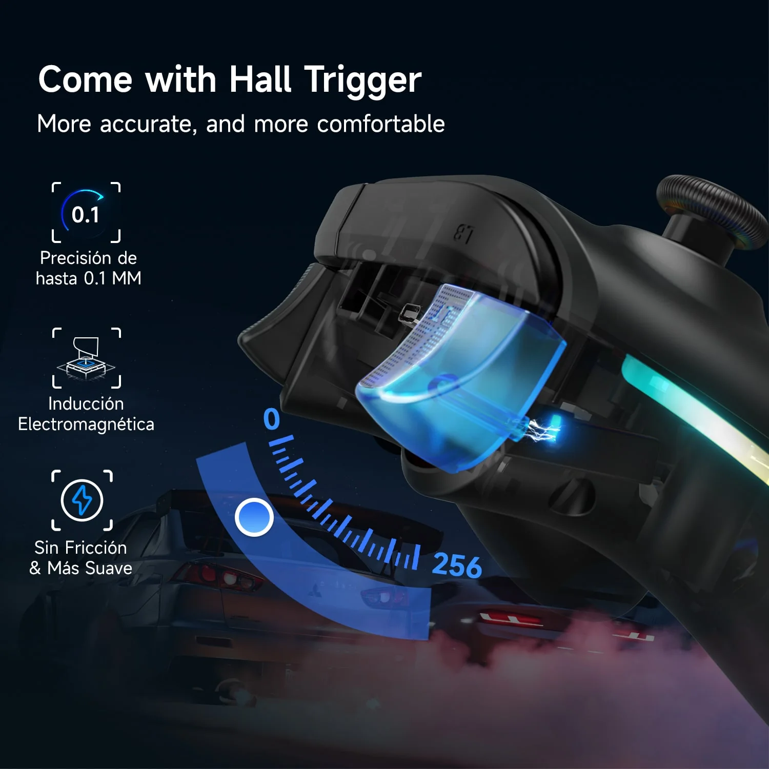 EasySMX® X15 RGB Controller With Hall Trigger and Hall Joystick - Image 6