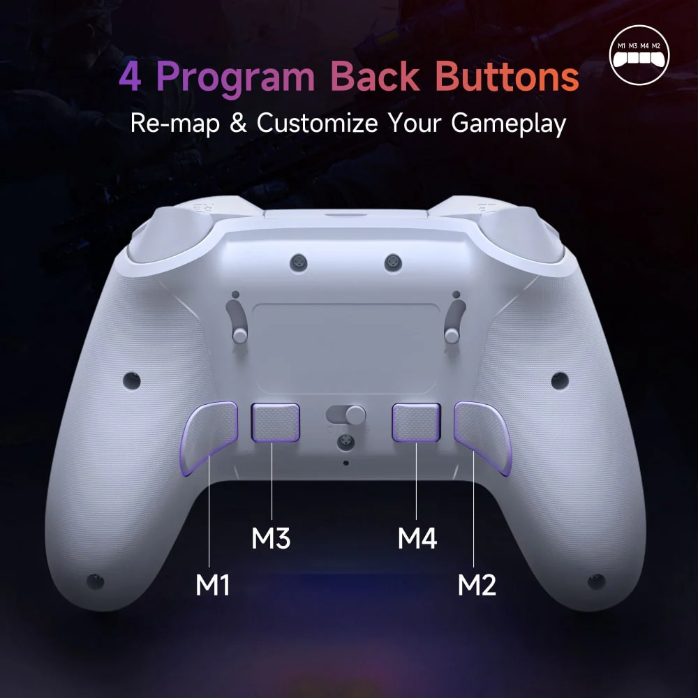 EasySMX® X20 Multiplatform Gaming Controller with Trigger Lock And Hall Effect Sensors - Image 8